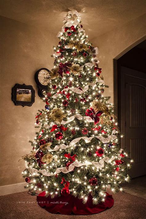 50 Beautiful And Stunning Christmas Tree Decorating Ideas All About Christmas