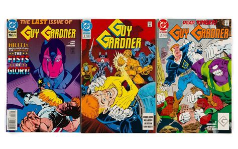 22 Guy Gardner Comics Auction