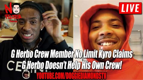 G Herbo Crew Member No Limit Kyro Claims G Herbo Doesn T Help His Own