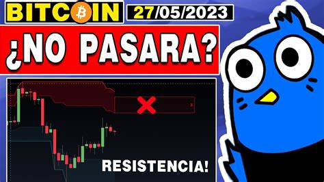 ¿bitcoin Cerca De Una Zona De Ventas🤔 Trading Proyección Y Análisis De Bitcoin Hoy Youtube