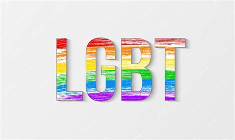 Lgbt 커뮤니티 플래그 레즈비언 게이 프라이드 양성애자 트랜스젠더 사회 운동의 상징 연필 스트로크 질감 무지개의 색상 편집하기