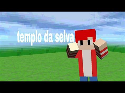 Minecraft Encontrei O Templo Da Selva YouTube