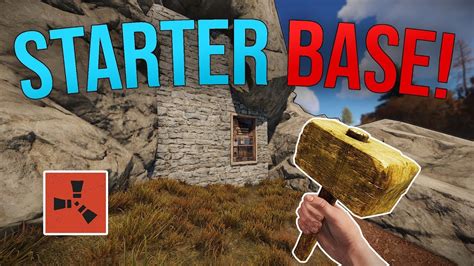 The Best Starter Base Ever Rust Trio Survival Youtube