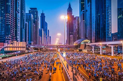 The World S Largest Fun Run Is Taking Over Sheikh Zayed Road