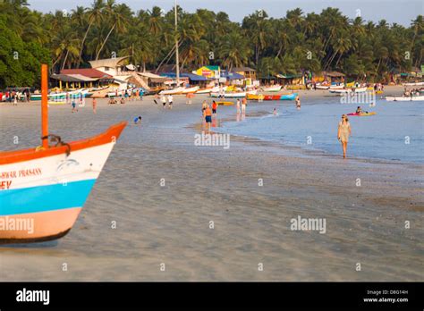 Palolem Beach Goa India Stock Photo Alamy