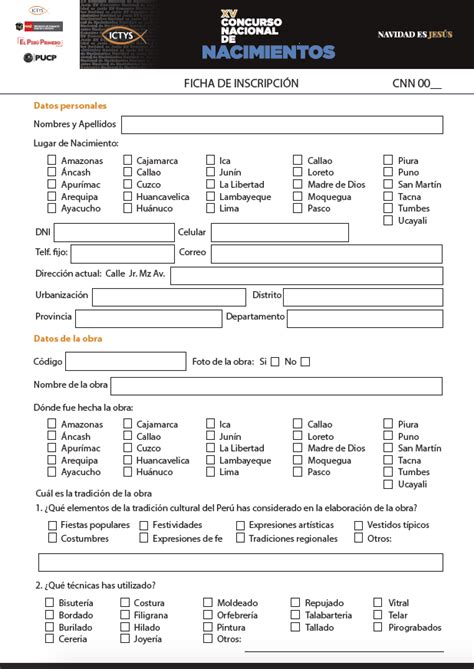 Descargas De Ficha Inscripci N Y Base Del Concurso Ictys