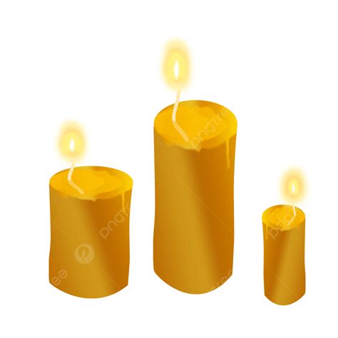 Elementos Decorativos Decorativos De Velas Desenhadas à Mão Png Vela