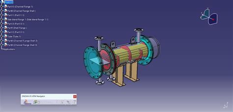 Floating Head Type Heat Exchanger D Model Cgtrader