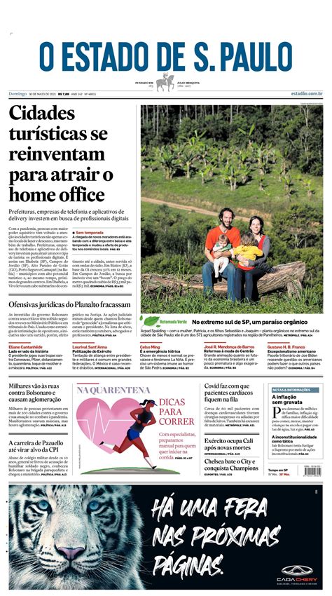 Estadão on Twitter CAPA Cidades turísticas se reinventam para atrair