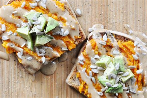 Vegan Sweet Potato And Avocado Toast The Colorful Kitchen
