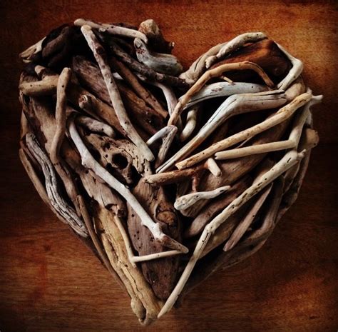 Driftwood Heart By Jacky Caban Wood Art Valentine Driftwood