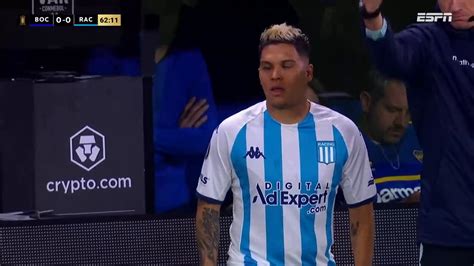 El Debut De Juanfer Quintero En Racing Ante Boca Olé