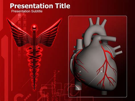 Human Heart Powerpoint Template Flickr