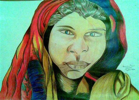 Warrior Princess Drawing By Ray Ann Sebro Fine Art America