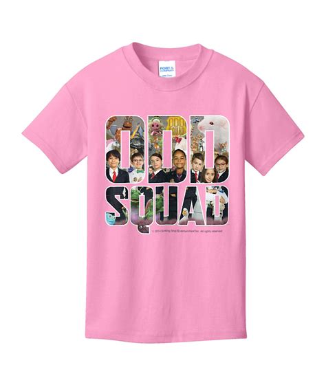 Odd Squad Block Letters Youth Short Sleeve Tee