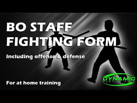 Bo Staff Fighting Form Youtube