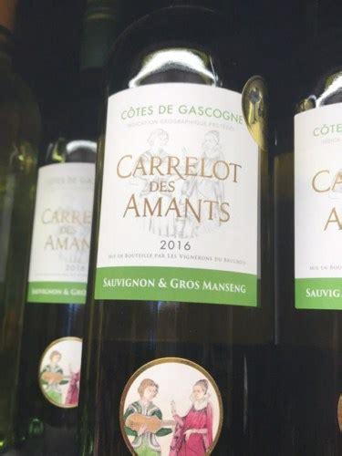 Carrelot des Amants Côtes De Gascogne Gros Manseng Sauvignon Vivino