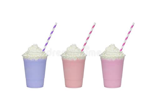 151 Milkshakes Whipped Cream Isolated Stock Photos Free And Royalty