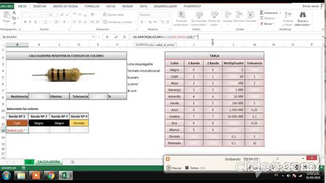 Calculadora De Resistencia Electrónica Youtube