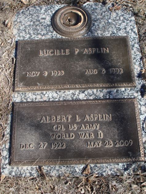 Albert Lee Asplin M Morial Find A Grave