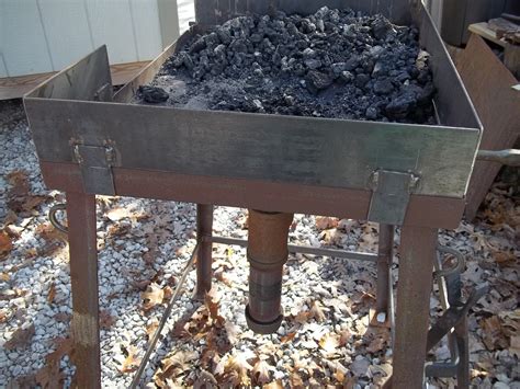 My Folding Coal Forge Design Solid Fuel Forges I Forge Iron