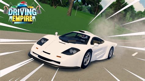 Mclaren F Gt Review Roblox Driving Empire Youtube