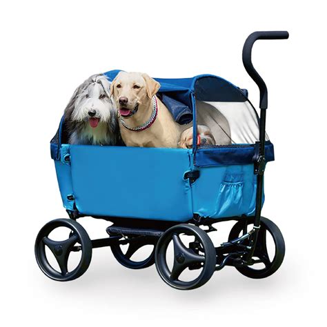 Buy ibiyaya - Noah Dog Stroller for Most Sizes of Dogs - Double Dog ...