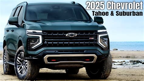 2025 Chevrolet Tahoe And Suburban Revealed Youtube