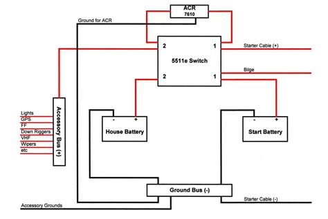 Wiring Diagram Marine Battery Selector Switch