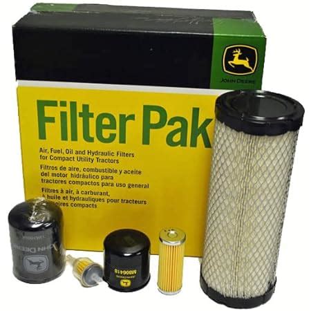 Amazon John Deere Original Equipment Oil Change Kit Filter And