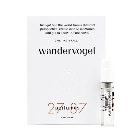 Wandervogel 2ml vial unisex perfume. Fragrance family marine. Nose ...
