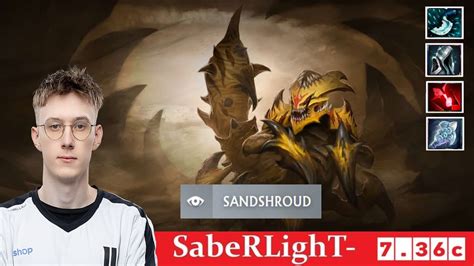 DOTA 2 SabeRLighT The SANDKING OFFLANE 7 36c YouTube