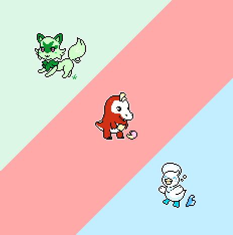 Starters of Paldea by purplepawpads on DeviantArt