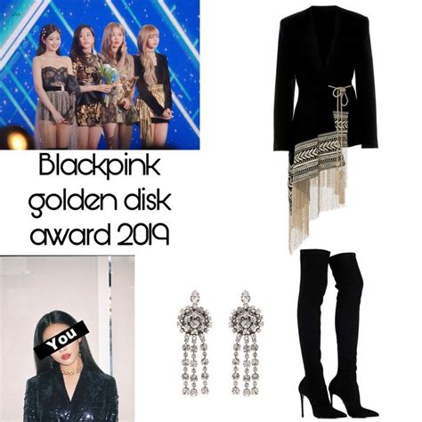 Blackpink 5th Member Golden Disk Award 2019 Trang Phục Nữ Thời Trang Cho Nữ Quần áo