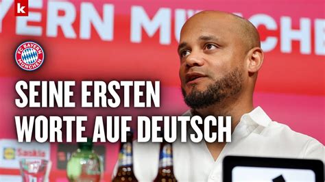 Kompany Stellt Sich Bei Bayern Vor Bin Stolz Und Motiviert Fc