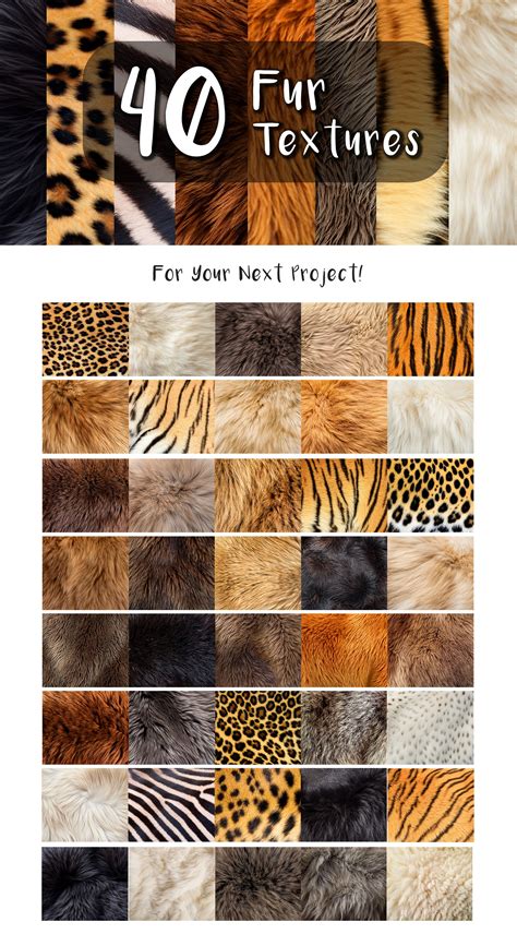 Fur Textures - Design Cuts