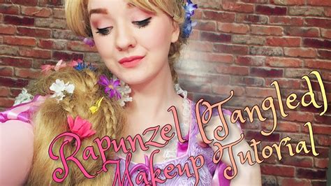 Rapunzel Tangled Makeup Cosplay Tutorial Youtube