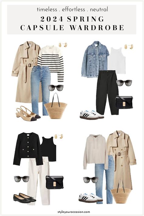 Effortless Spring Capsule Wardrobe For 2024 Artofit