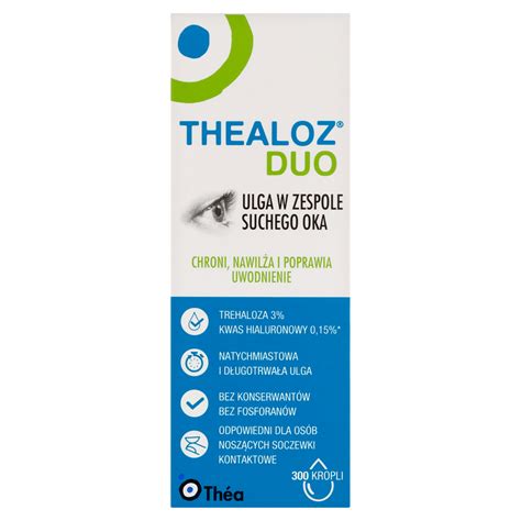 Thealoz Duo Krople Do Oczu 10 Ml Dr Max Drogeria