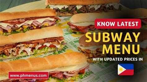 Subway Menu Updated Prices In Philippines 2023 46 OFF