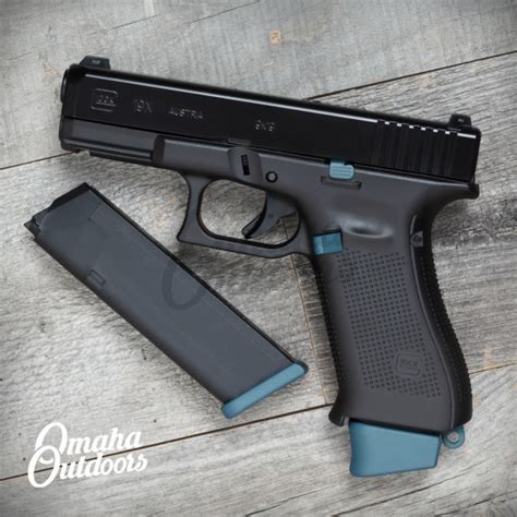 Glock X Black Gen Vision Blue Accents Omaha Outdoors