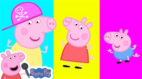 Head Shoulders Knees And Toes Peppa Pig Songs Peppa Pig Nursery