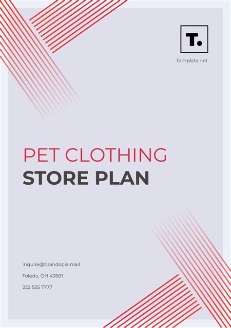 business plan examples clothing line 9