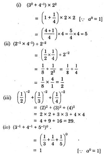 Hbse Th Class Maths Solutions Chapter Exponents And Po Flickr