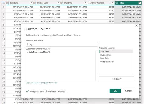 How To Calculate The Difference Between Days In Power Query