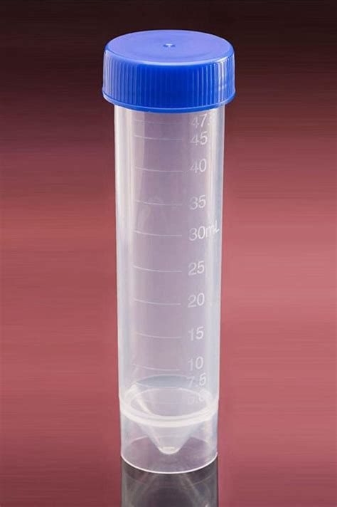 X Ml Plastic Centrifuge Test Tube Vial Container Self Standing