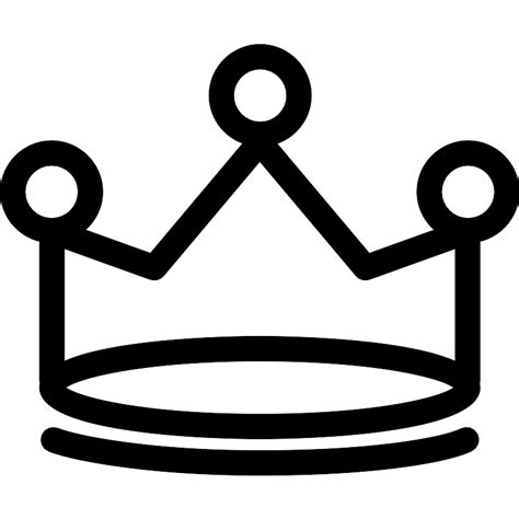 Royal Outlined Crown Vector Svg Icon Svg Repo