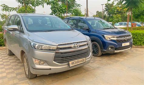 Maruti Suzuki Xl Vs Toyota Innova Crysta Petrol Specs Comparison