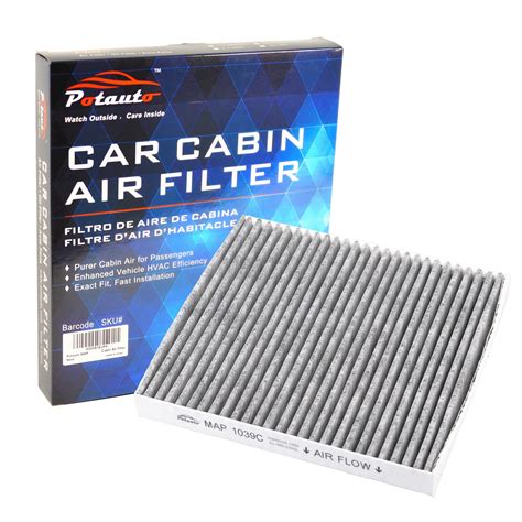 Buy POTAUTO 1039C CF10729 Activated Carbon Car Cabin Air Filter