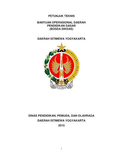 Pdf Petunjuk Teknis Bantuan Operasional Pendidikan Diy Go Id Dinas